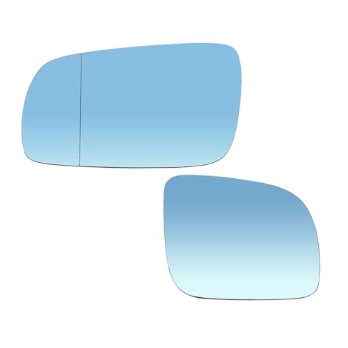 Miroir rechange pour retroviseur VW Passat Bora Jetta vitre chauffante bleue convexe gauche droite
