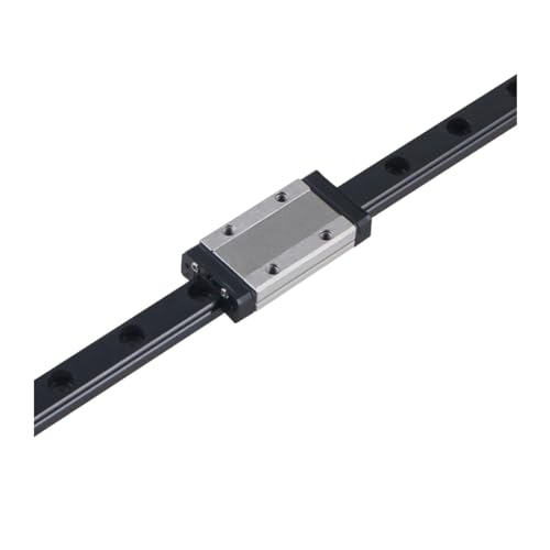 Linear Rail, Linear Sliding Gide MGN9 Linear Guide Rail 100-1000mm + MGN9H Black Slide(250mm)