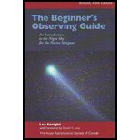 The Beginner's Observing Guide: An Introduction To The Night Sky For The Novice Stargazer 0968914152 Book Cover