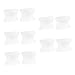 GLEAVI 2sets Bunion Relief Toe Separators Toe Spacers for Bunions Toe Separators Toe Splints for Straightening Feet Care Tool 5pairs*2