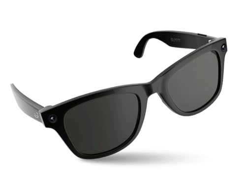 Image of iGear EYEGO AI Smart Glasses with Voice Assistant, Open-Ear Audio, HD Camera for Photos & Video, Hands-Free Calls & Music, Touch Controls, Lightweight Design, Android & iOS Compatible (Aura)