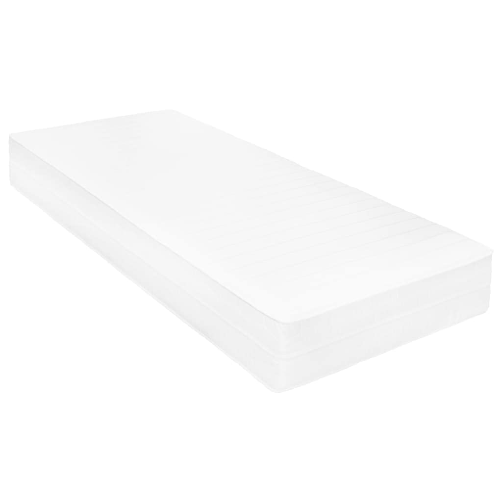 Cama supletoria, 90x200 cm, de pino macizo, marrón miel, con colchón de 18 cm, plegable, con funda lavable, sofá de madera resistente, para salón, dormitorio, oficina