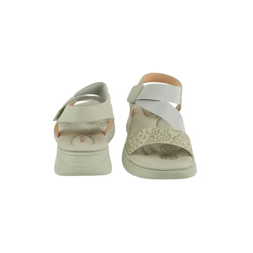 Image of Mochi Women's Synthetic Comfortable Walking Sandal with Floral Strap