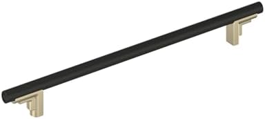 Signature Hardware 954043-O-10116 Anberlin 10-1/16 Inch Center to Center Bar Cabinet Pull - Golden Champagne