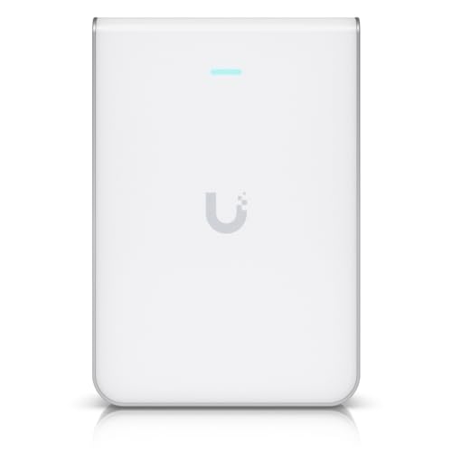 Ubiquiti Networks UniFi U7 Pro Wall | Wi-Fi 7 Access Point | Tri-Band 2.4GHz, 5GHz, 6GHz | High-Speed Wireless | PoE+ Powered | Seamless UniFi Integration | U7-Pro-Wall-US | (Renewed)