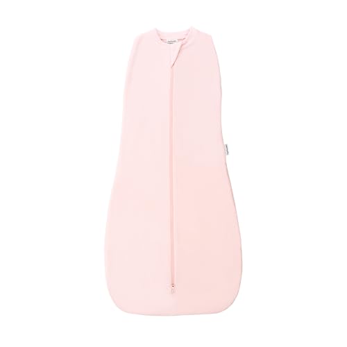 Image of Tiny Twinkle Baby Sleep Sack 3-6 Months 1.0 TOG, Cotton & Elastane Wearable Blanket, Swaddle Transition Micro-Fleece, Machine Washable(Pink)