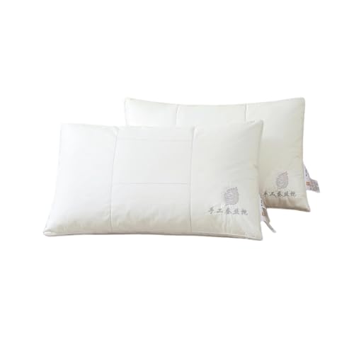 Almohada algodón seda tamaño queen con soporte