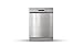 Hisense HS622E90X 13 Place Settings 8 Programs Freestanding Dishwasher, Water & Energy Efficient, Silver, 1 Year Warranty