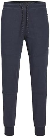JACK & JONES Erkek JPSTWILL JJAIR SWEAT PANTS NOOS BEX Pantolon, Dark Navy, M - Görsel 1
