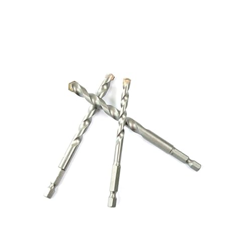 Foret de maçonnerie pointe carbure tungstène béton brique pierre ensemble de perçage 4mm
