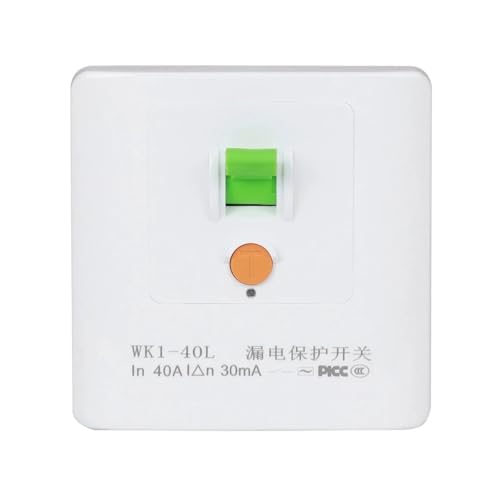 Interruptor de enchufe de pared con protector de fugas de 40A para aire acondicionado 2