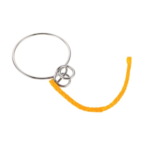 Toyvian 1Set Grade Stainless Steel Anchor Ring and Rope Kit Secure Retrieval System for Yachts Fishing Boats and Vessels Anchoring Accessories for Operations