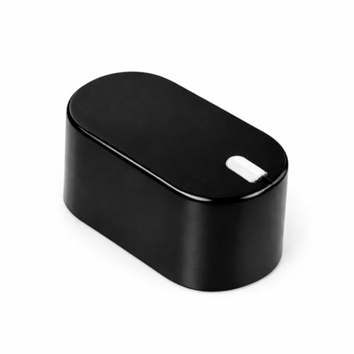 Image of Everflame Sleek Gas Stove Knob (Pack of 2) | Durable Plastic Body | Compatible with 8mm Spindle | Fit for Kitchen Gas Stoves | Easy Installation Replacement Knobs