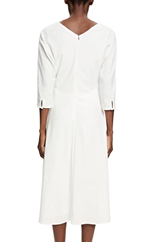 ESPRIT Collection 022EO1E345 Vestito, 110/bianco