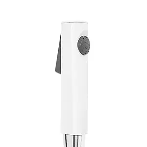 BonKaso HF-1044 WF CP ABS Plastic 360 Degree Rotation Health Faucet, White, Polish Finish, (Pack of 1)(Faucet ONLY Without Hose Pipe)