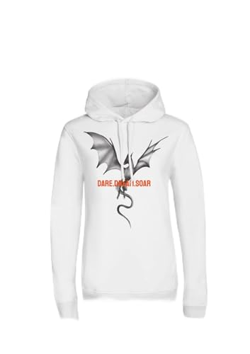 Sweat à capuche Inspire CodeLife blanc femme XXXL collection Dragon DDS BCWU33B