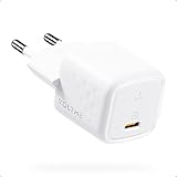 VOLTME USB C Ladegerät 20W Schnellladung Weiß mit GaN III Technologie, Netzadapter Netzteil Typ-C PD 3.0 & PPS Sicherer USB-C Stecker Ideal