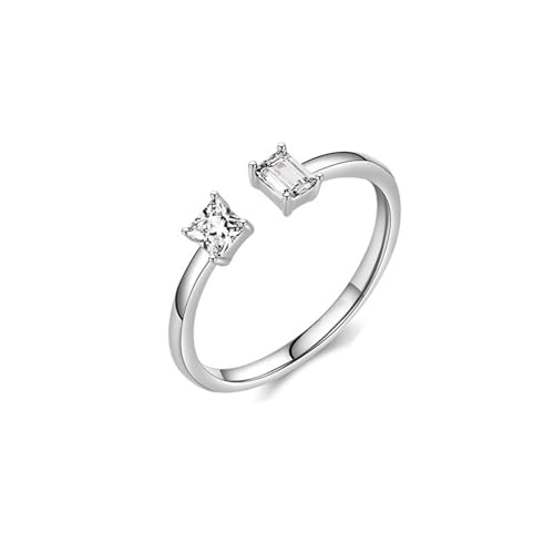 Bague fiançailles argent 925 zircone, le cadeau de promesse idéal