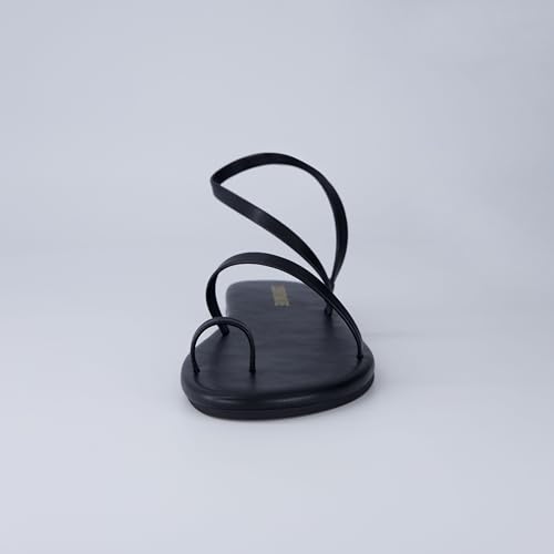 CUSHIONAIRE CHAI Women’s Strappy Sandals – Flat Sandals for Women, Comfortable Beach Sandals, Summer Slip-On Shoes, Casual Dressy Sandals3