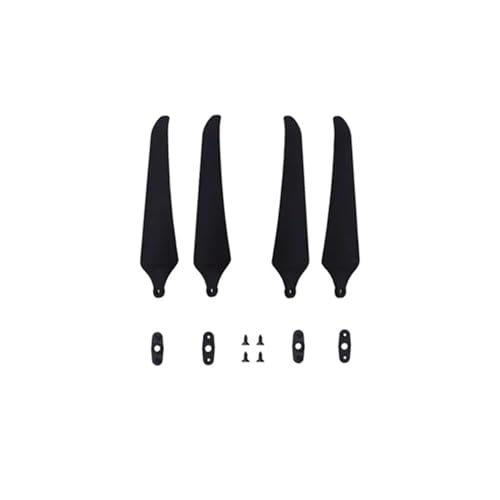Hélice pliante 1051F 10 pouces nylon de verre drone FPV arbre 5mm 2 paires