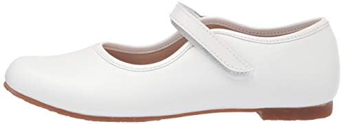 Elephantito Girls European Mary Jane Flat, White, 12 Little Kid | Image 7