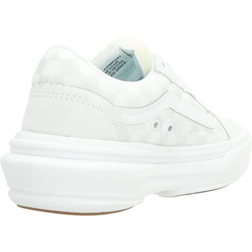 Vans Vans - Unisex Old Skool Overt Cc Shoes, Color Checkerboard White/Checkerboard, Size: 8 M US Mens / 9.5 M US Womens