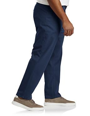 Oak Hill by DXL Men's Big and Tall Straight-Fit 5-Pocket Pants 48 x 323
