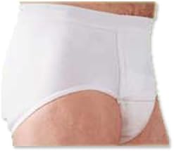 Salkorporated Healthdri Cotton Moderate Brief, Large, 0.3 Pound