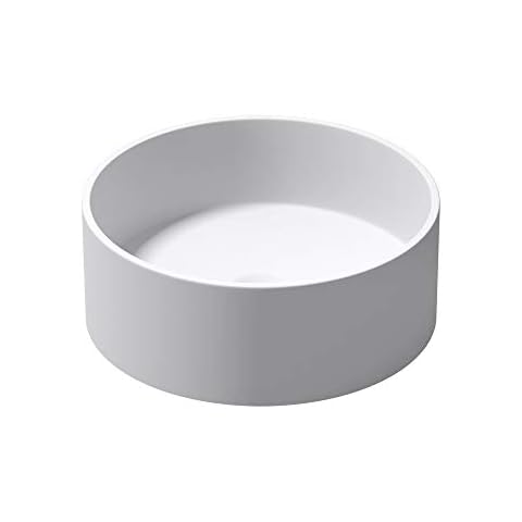 Lavabo sobre encimera Mai & Mai Colossum804 blanco mate 40x40x15cm Cover