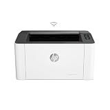 HP Impresora Laser 107w, Láser, Impresión en Negro, Wi-Fi, USB, Impresión y escanéo Smart App, Apple Air Print, Bandeja...