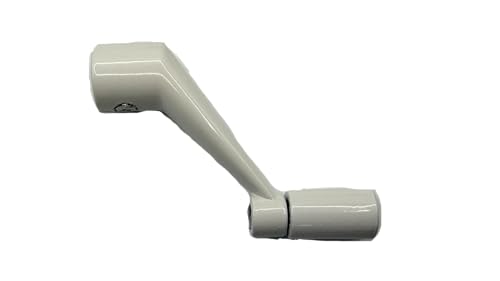 Image of Window Crank Handle,[H3713],White,Pack of 4,3 /8 inch Spline Crank Handle | Easy Smooth 360-Degree Operation,Fit Andersen Casement Operators,Casement Window Crank Handle Replacement,Material:Zinc Alloy