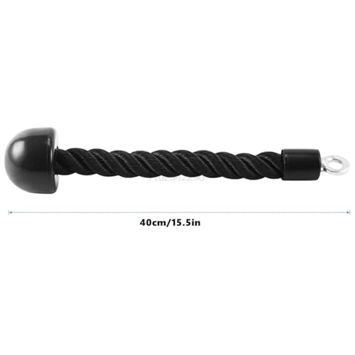Machine de musculation : corde pour triceps robuste à prise simple pour bras