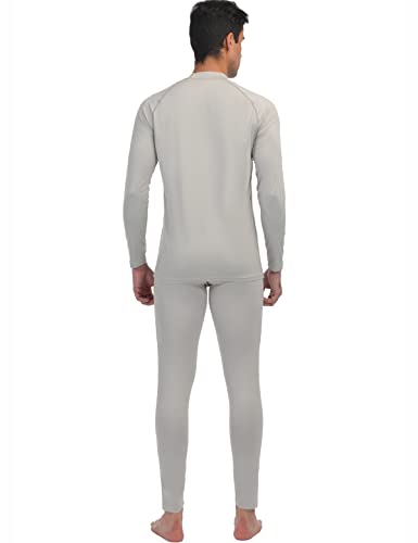 qualidyne Thermal Underwear for Men Long Johns Fleece Lined Winter Warm Base Layer Set Bottom Top for Cold Weather2