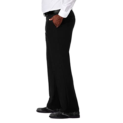 Image of Haggar Men's Cool 18 Pro Classic Fit Flat Front Casual Pant