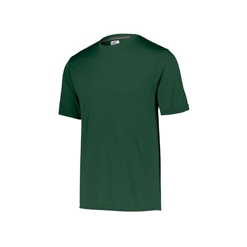 Russell Athletic Men's Short Sleeve Performance T-Shirt, Dark Green, Large (629X2M1)