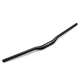 WYJW MTB Mountainbike Lenker 31,8 mm Carbon Faser Fahrrad Lenker Riser Bar 600/620/640/660/680/700/720/740/760 mm Länge, 600 mm