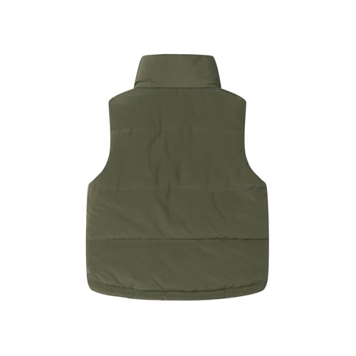 Mud Kingdom Little Boys Girls Vest Warm Jacket Stand Up Collar Winter2