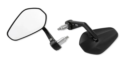 Specchietto Retrovisore 7/8 22mm Specchietto Retrovisore Laterale Per Motociclette Scooter Specchietti Retrovisori Per Estremità Manubrio Ricambi Per