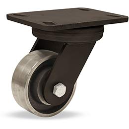 Inferno Swivel Caster with 4" Forged Steel Wheel (S-HSK-4HFSB)