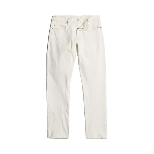 G-STAR Men Mosa Straight Jeans, Beige (96 Ecru Mom Washes D23692-d552-h161), 40W x 36L3
