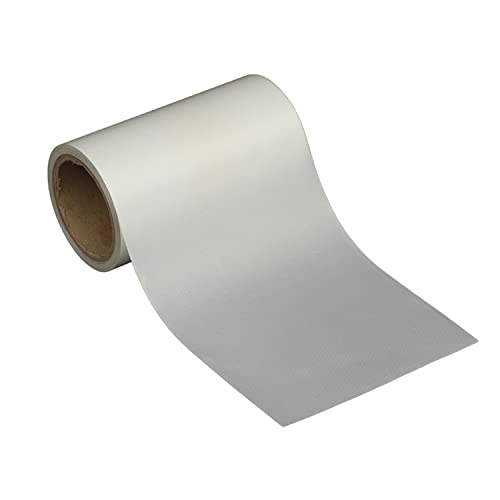 Patch de Réparation en Cuir, 1 Rouleau Auto-Adhésif en Cuir Autocollant PU Patch de Réparation Kit Premiers Soins pour Canapé de Siège de Voiture Meubles Vestes Sac À Main (blanc-crème) Cover