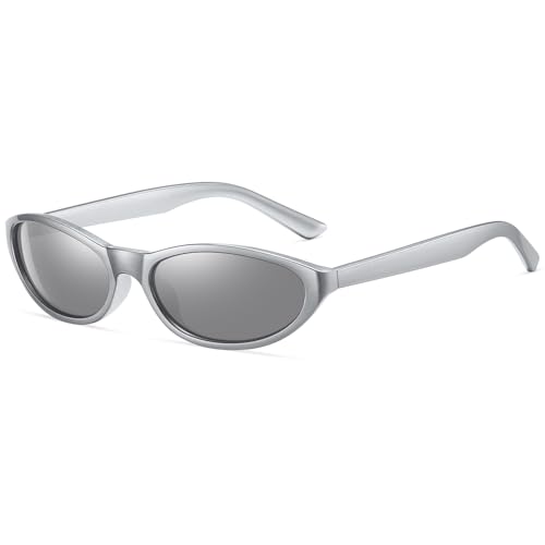 Image of 3 Pack Round Retro Sunglasses for Women Men, UV400 Protection