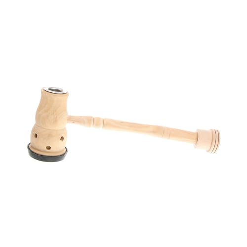 OHPHCALL Healing Moxa Box Wooden Stick Holder One Hole Design for Moxibustion Stick Heat Control