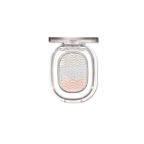 FGUUTYM Multicrome - Ombretto glitterato lucido per il viso metallizzato, con glitter che cambiano colore sfumato (rosa, taglia unica)