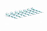 Varelon Olympia Dental Mixing Tips, 6.5mm Impression Material Resin and Adhesive Mixer Nozzles, Teal, 480 Count (10 Packs of 48)