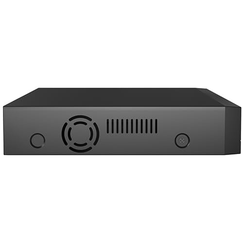 Foscam FNA216H - Grabador de vídeo (16 canales, UHD 4K, 8.0 Mpx, H.264+, 2 discos duros de hasta 16 TB, compatible con ONVIF, P2P)