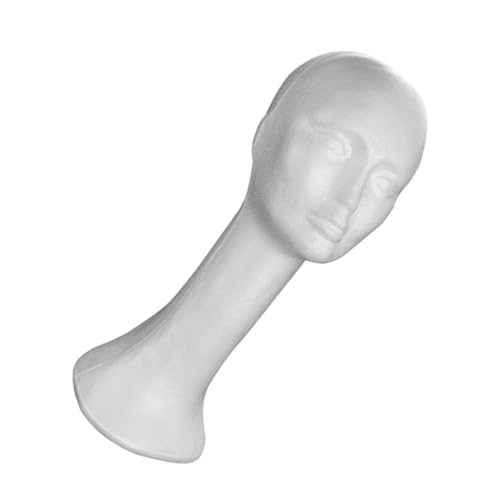 Cabeza de maniquí de espuma para secar pelucas sin perder la forma 2