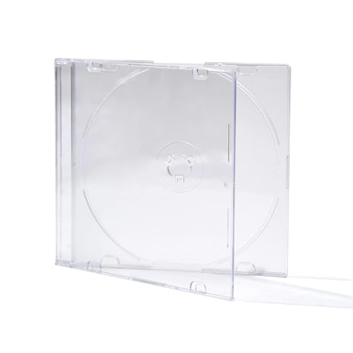 Jewel Cases 5,2 mm CD vassoio trasparente 10