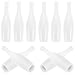 Kisangel 20pcs Mini Tabletop Bowling Pin Replacement Indoor Bowling Game Accessory for Interactive Fun Elegant Design for Boys and Girls and Adults
