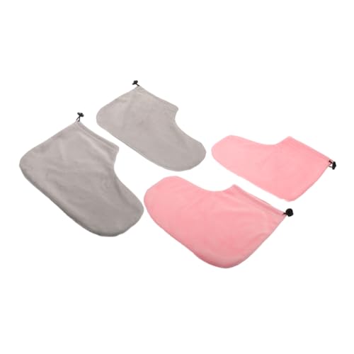 Couvre-pieds paraffine élastique pour soin des pieds et pédicure